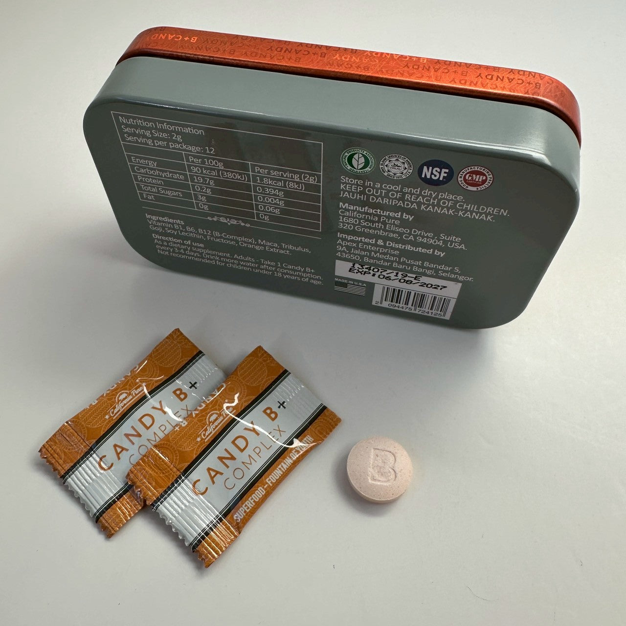 【正規品】CANDY B+ COMPLEX（1ケース）